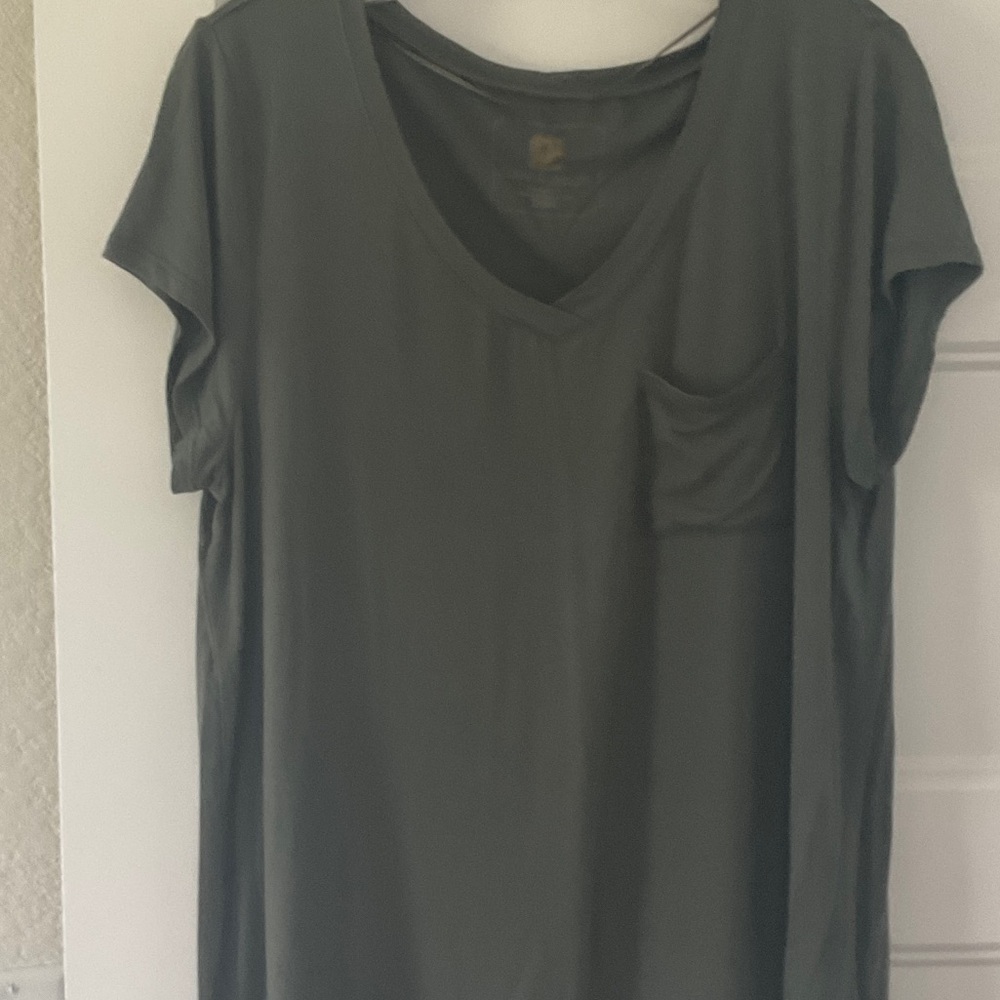 Cable & Gauge green Short Sleeve Tee